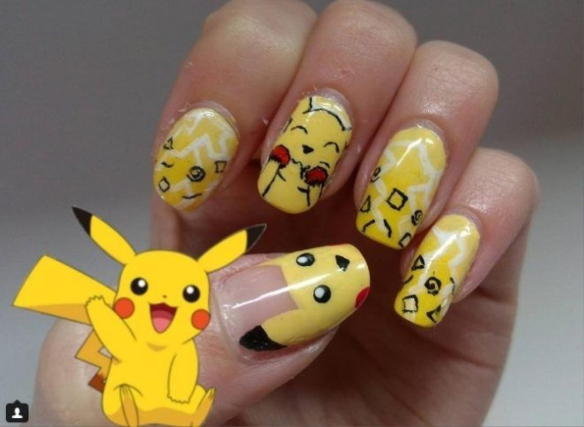 Hình ảnh Pikachu vàng ngộ nghĩnh được mô phỏng với rất nhiều hình dáng khác nhau.