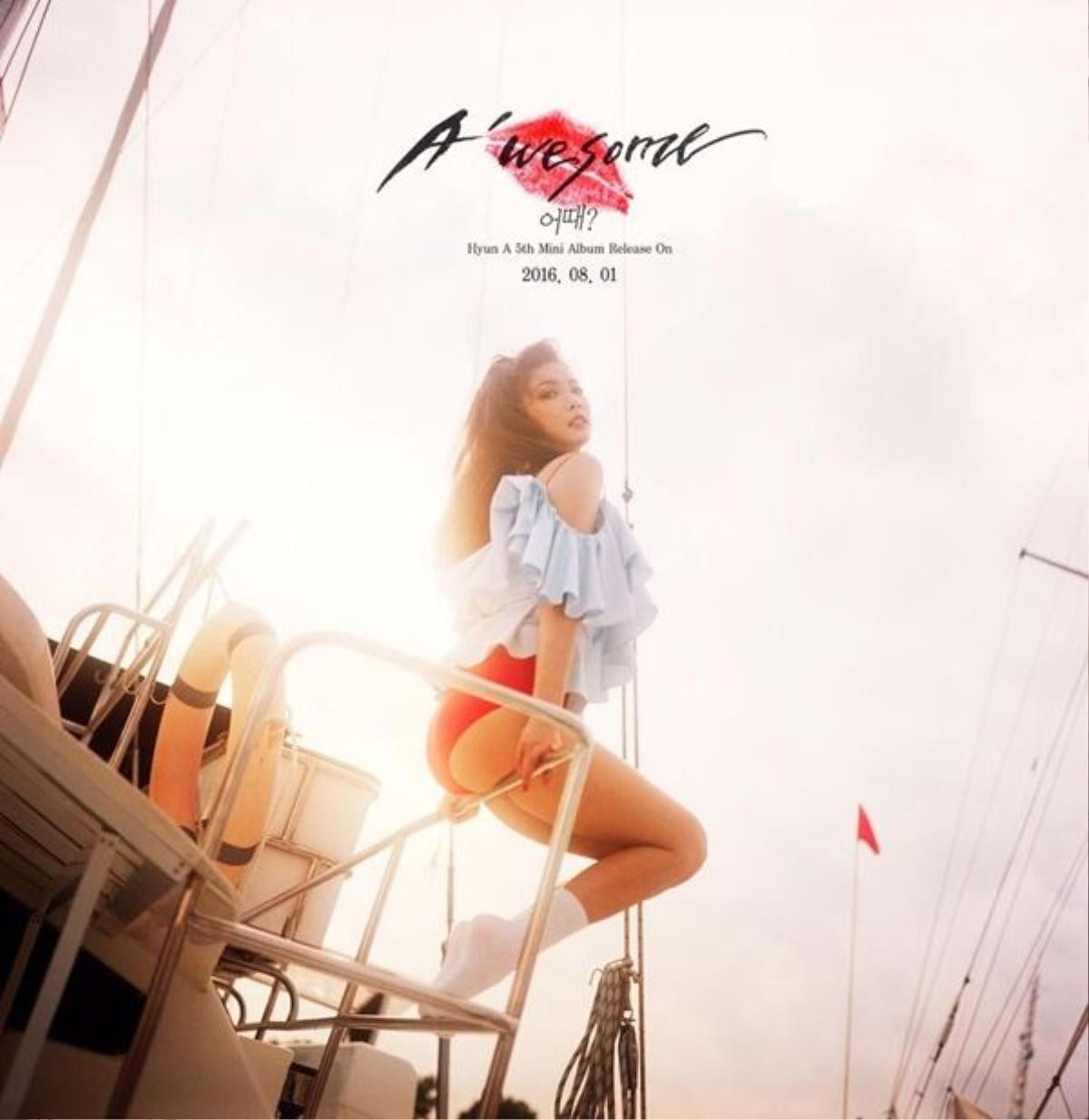 Toàn bộ hình ảnh cho mini album thứ 5 lần này của HyunA được thực hiện tại Bali.