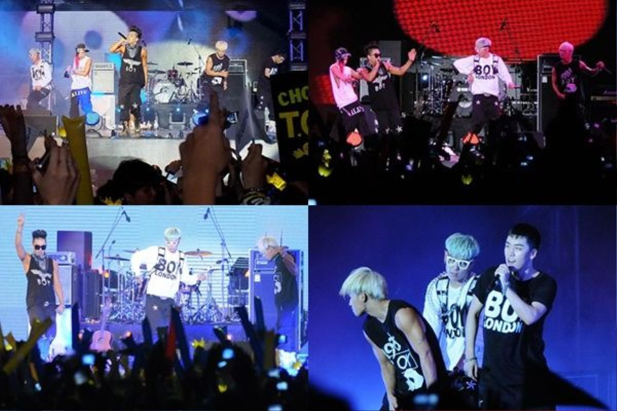 BigBang với 6 màn trình diễn bùng nổ tại SVĐ Phú Thọ vào năm 2012.