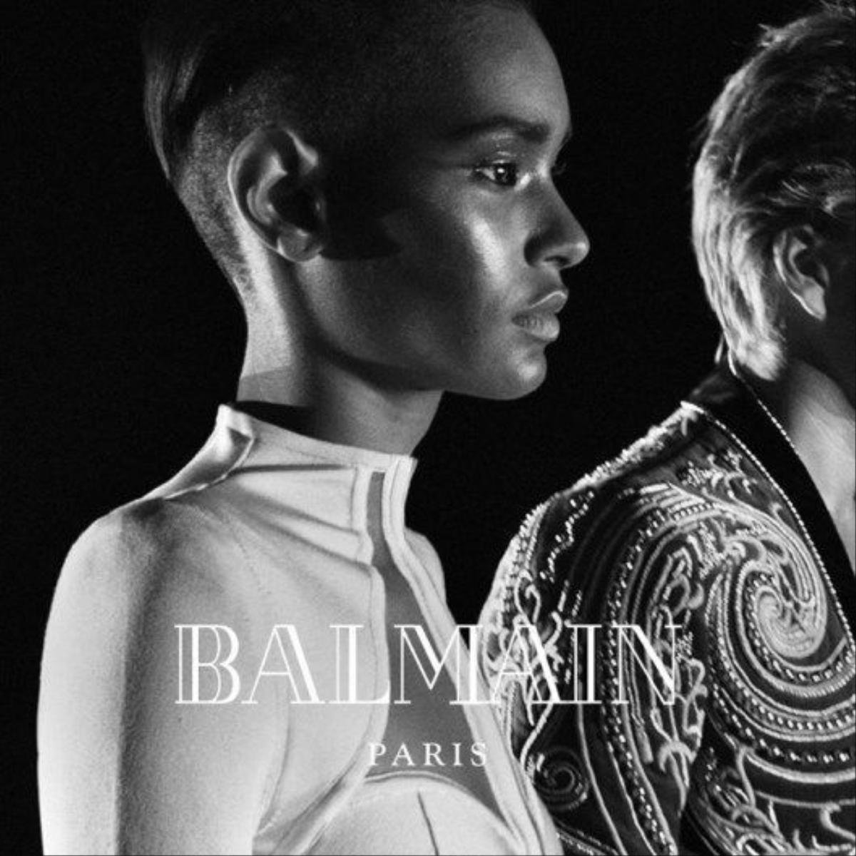 Ysaunny-Brito-Balmain-Fall-2016-Campaign