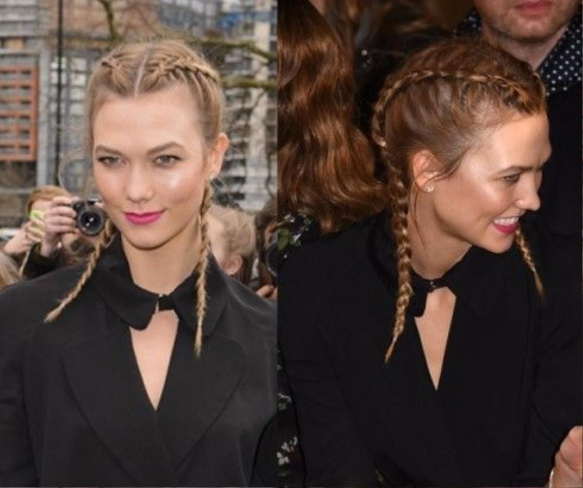 Thiên thần Karlie Kloss phá cách với “Boxer braids”.