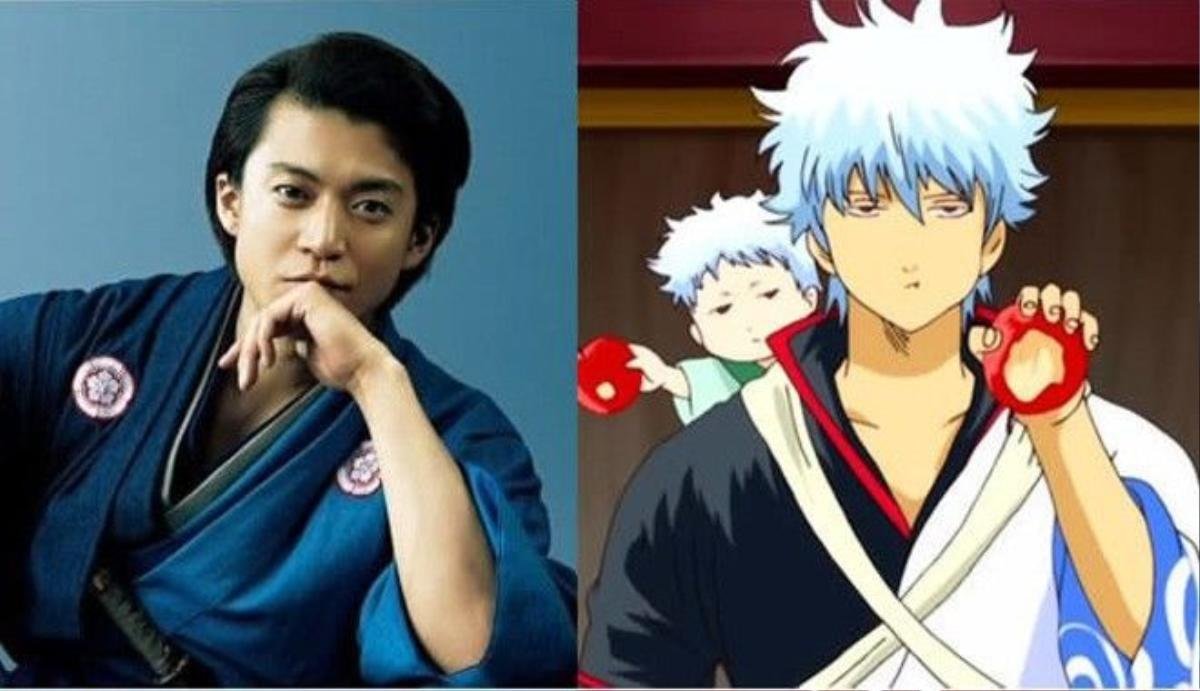 Shun Oguri vai Gintoki Sakata.