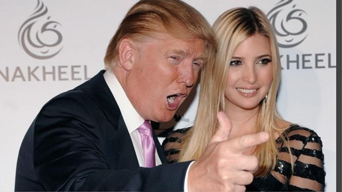 Ứng cử viên tổng thống của Đảng Cộng hòa Donald Trump và con gái Ivanka