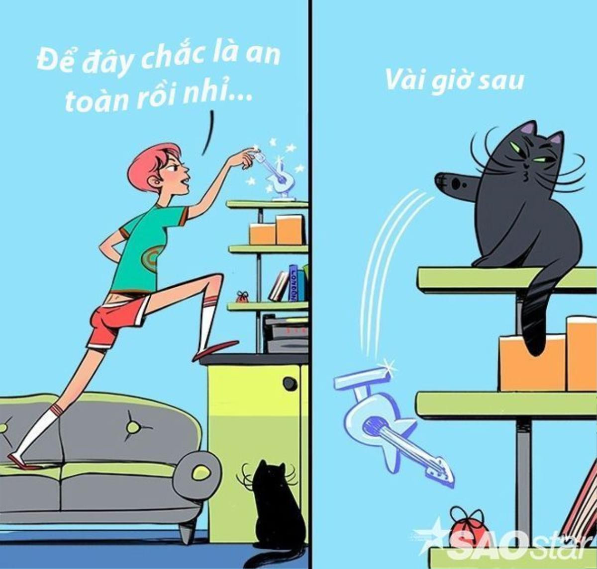 Có thể chạm đến mọi đồ vật ở mọi ngóc ngách, miễn thấy thích!