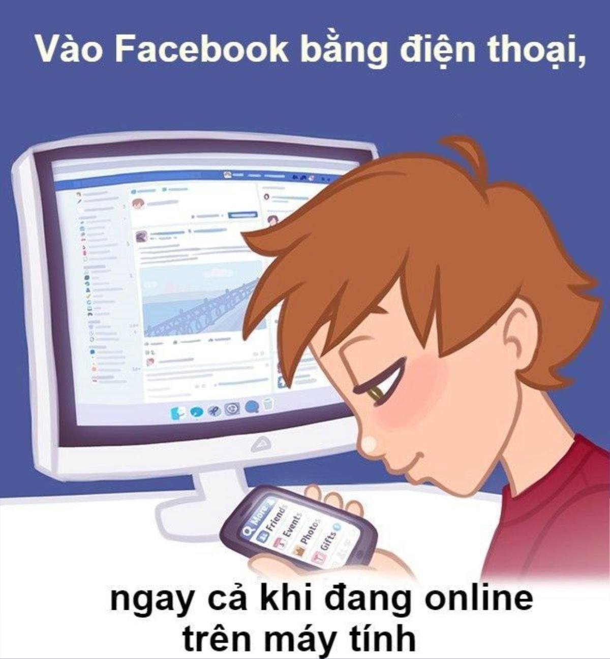 Một công cụ đôi khi là không đủ đối với những Facebooker chính hiệu.