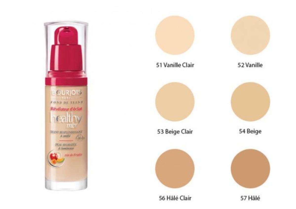 Bonjour Healthy Mix Gel Foundation có mùi thơm hoa quả khá dễ chịu.