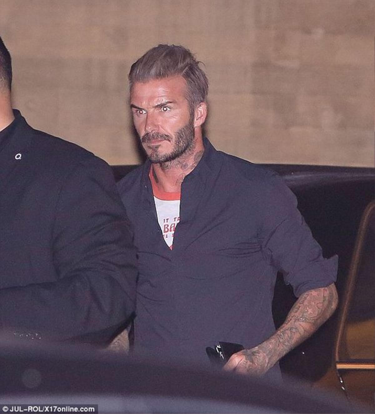 Ở tuổi ngoài 40, David Beckham vẫn rất phong độ.