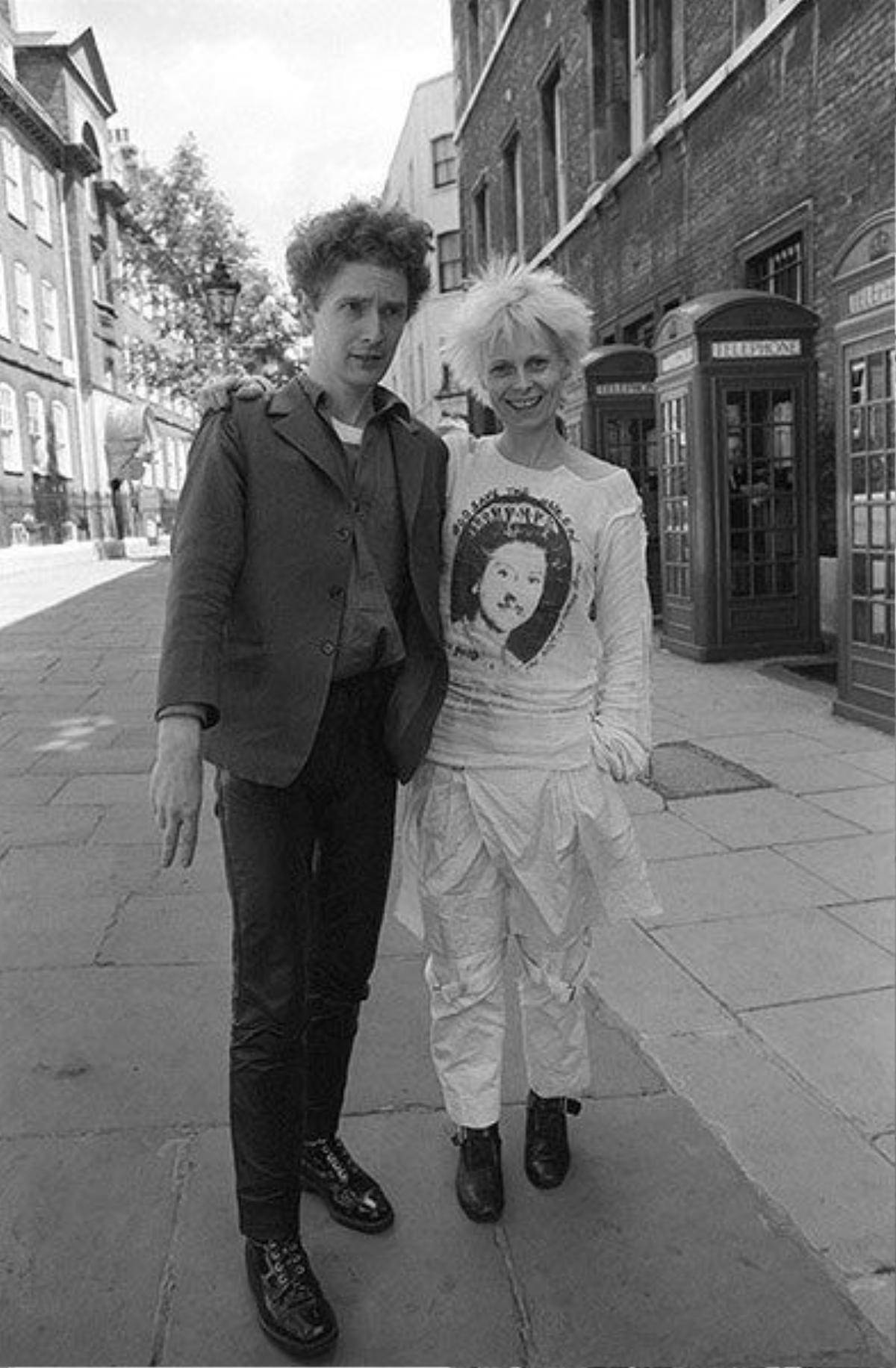 Malcolm McLaren và Vivienne 