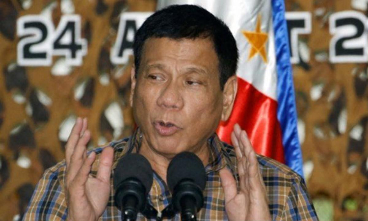 Tổng thống Philippines Rodrigo Duterte. Ảnh: Reuters.