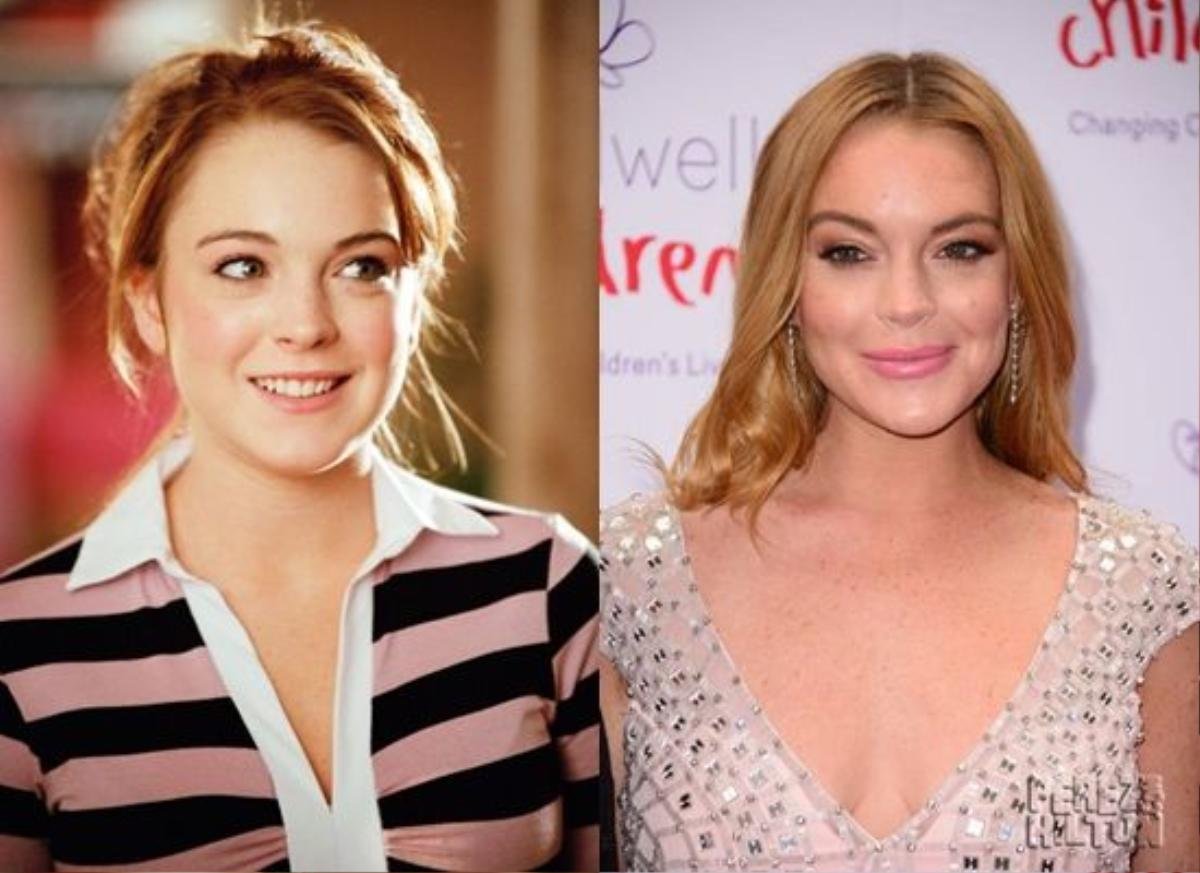 Ở Hollywood, Lindsay Lohan là người đẹp gây tiếc nuối nhiều nhất khi nhan sắc tụt dốc một cách "thảm hại".