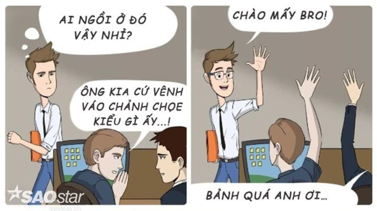 Không phải vì chảnh mà vì chẳng nhìn rõ ai để chào! Thà im lặng lướt đi còn hơn chào nhầm người…