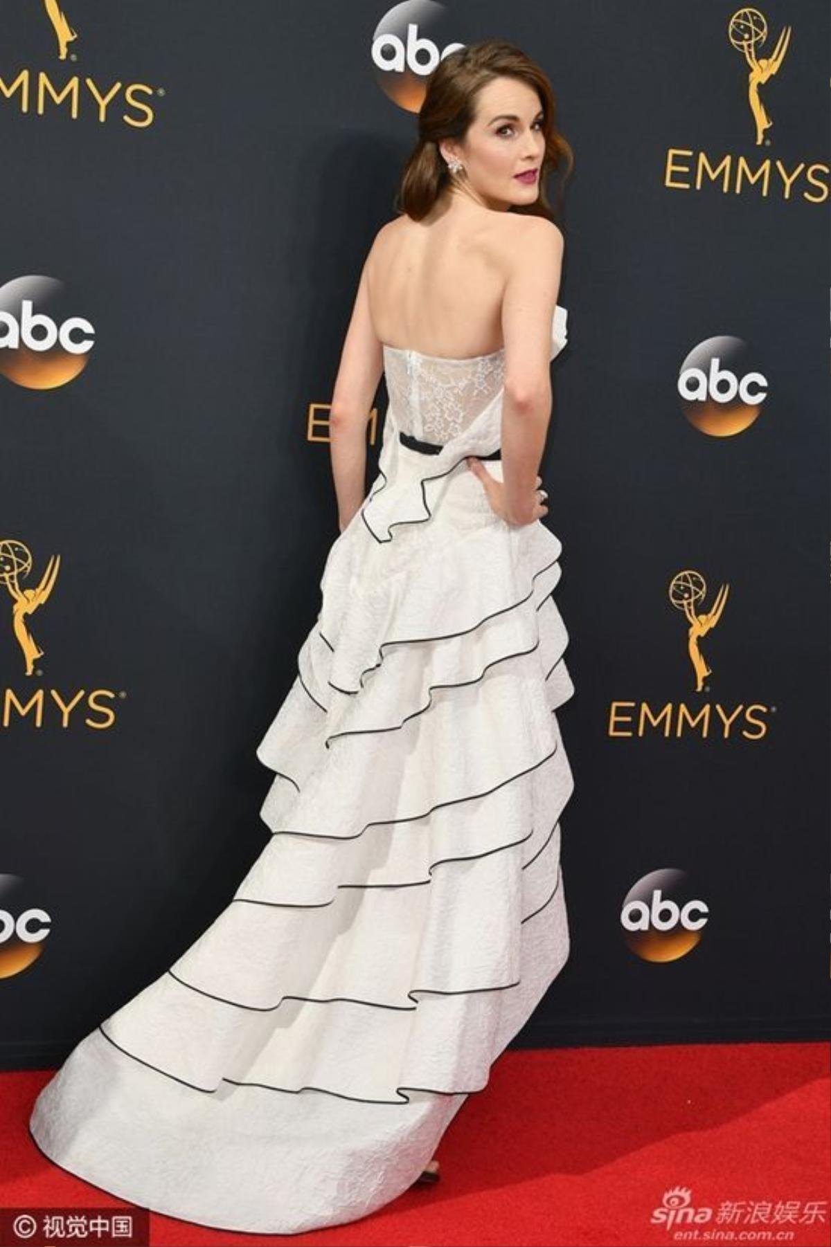 LOS ANGELES, CA - SEPTEMBER 18: Actress Michelle Dockery attends the 68th Annual Primetime Emmy Awards at Microsoft Theater on September 18, 2016 in Los Angeles, California. (Photo by Steve Granitz/WireImage)