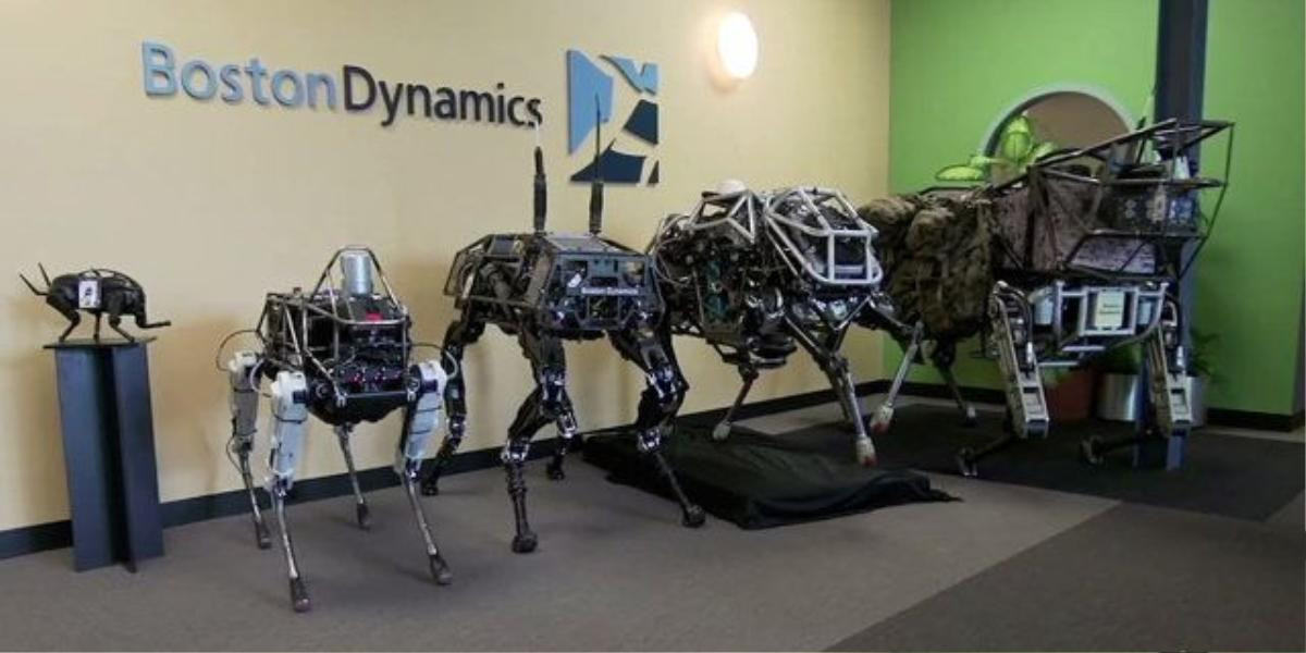 Công ty Boston Dynamics (Mỹ) phát triển hàng loạt mẫu robot chuyên dùng trong quân đội - Ảnh: arstechnica