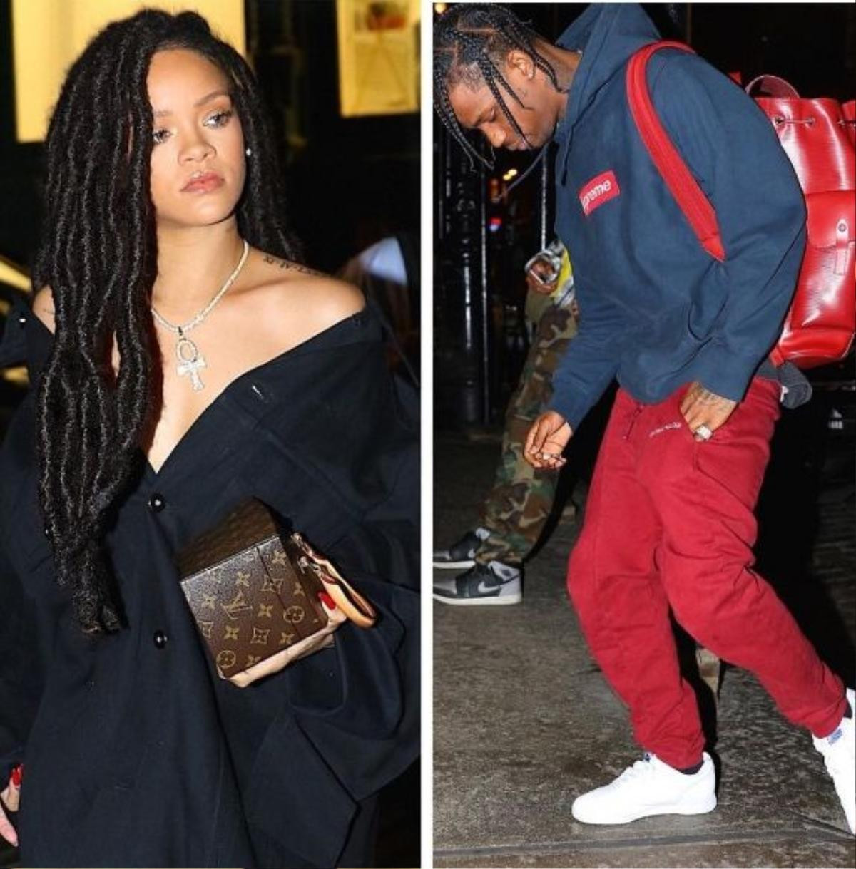 Nhiều người cho rằng mối quan hệ giữa Rihanna và Drake đã rạn nứt từ lâu khi cách đây ít ngày, Travis Scott - người từng dính tin đồn hẹn hò với giọng ca Umbrella bước vào khách sạn nơi cô đang ở.