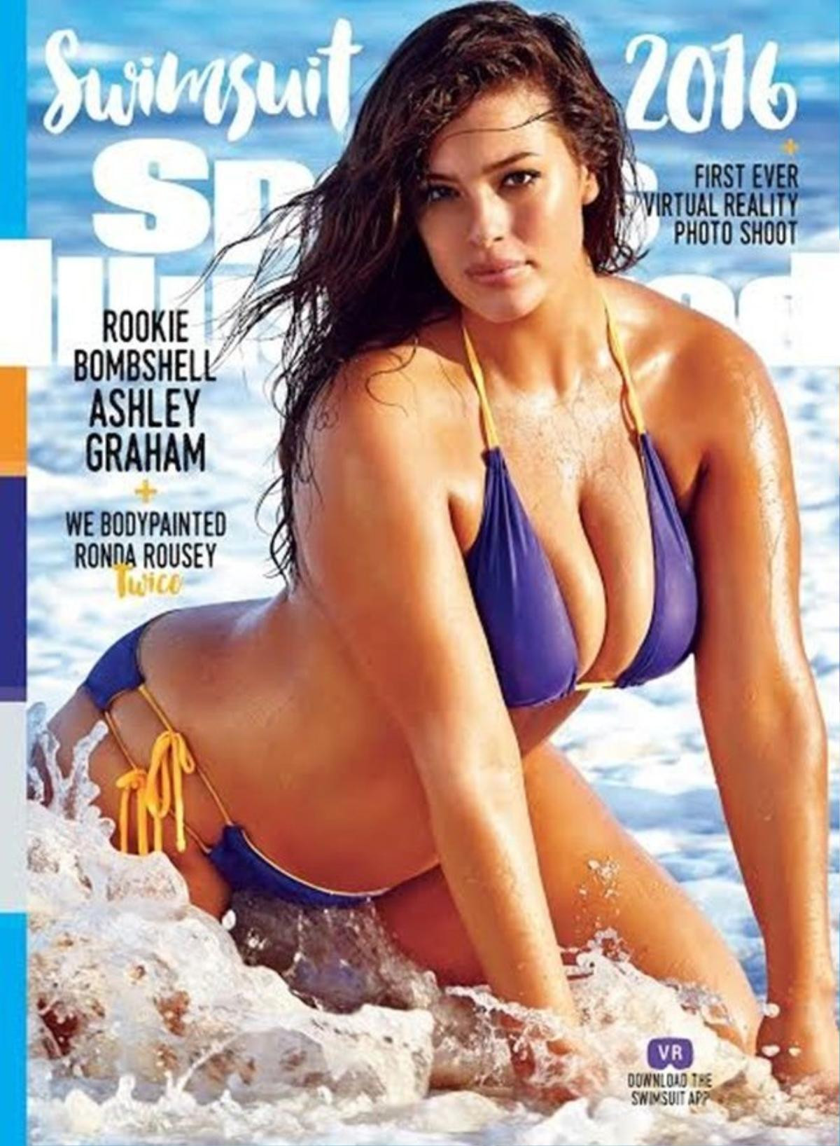 Ashley graham trên bìa tạp chí Sport Illustrated