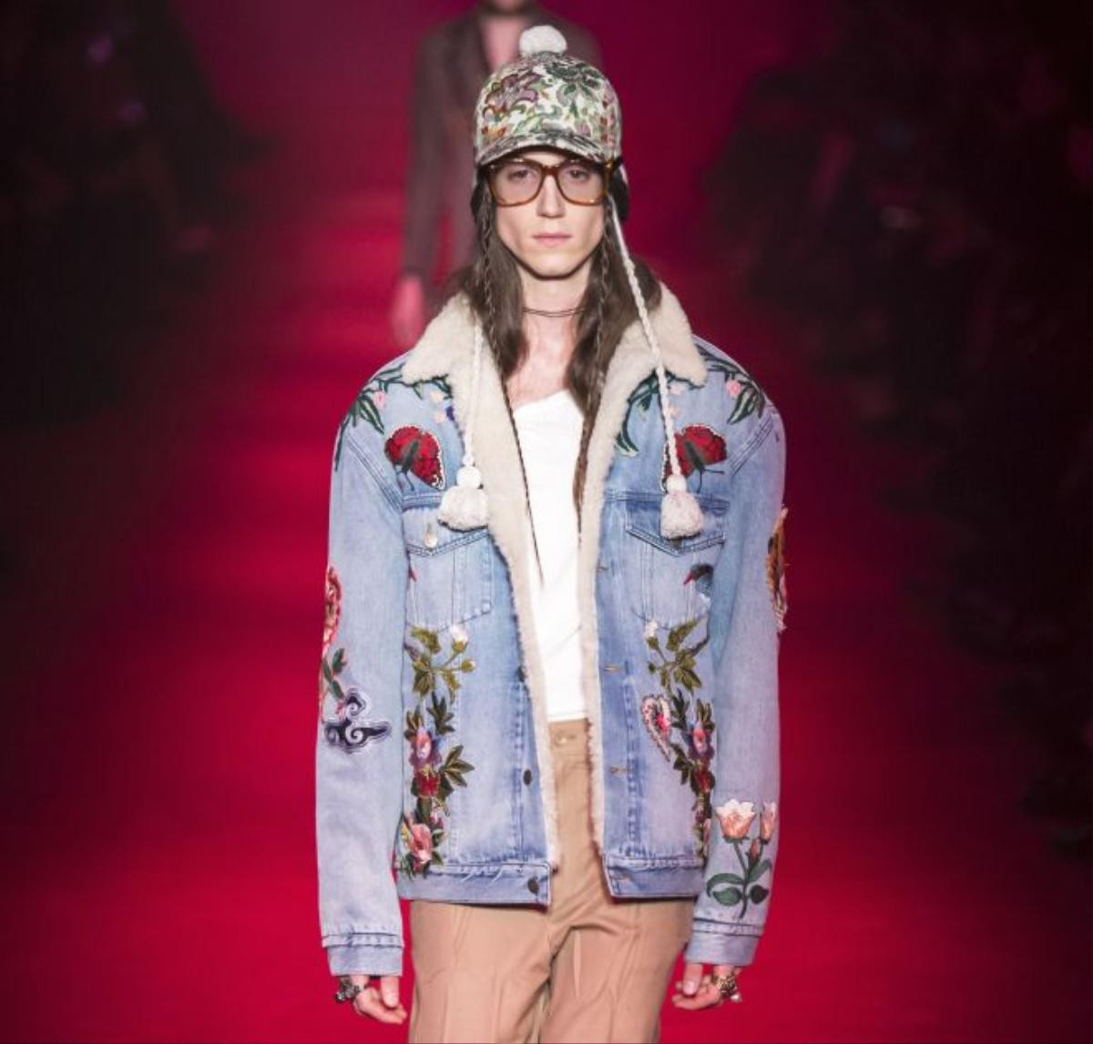 gucci-fw-2016-embroidered-shearling-denim-jacket