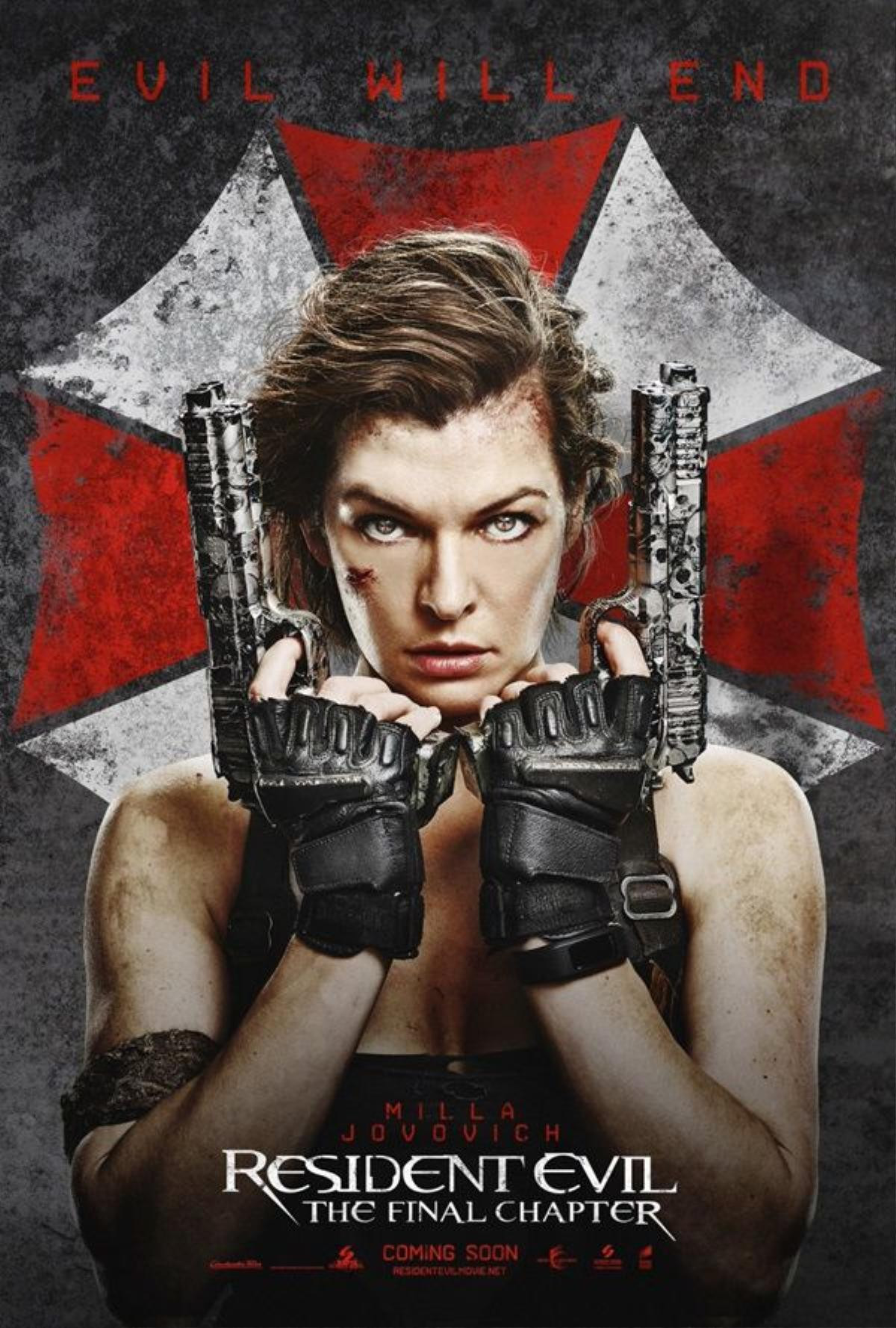 Milla Jovovich trở lại với phần cuối cùng của Resident Evil.