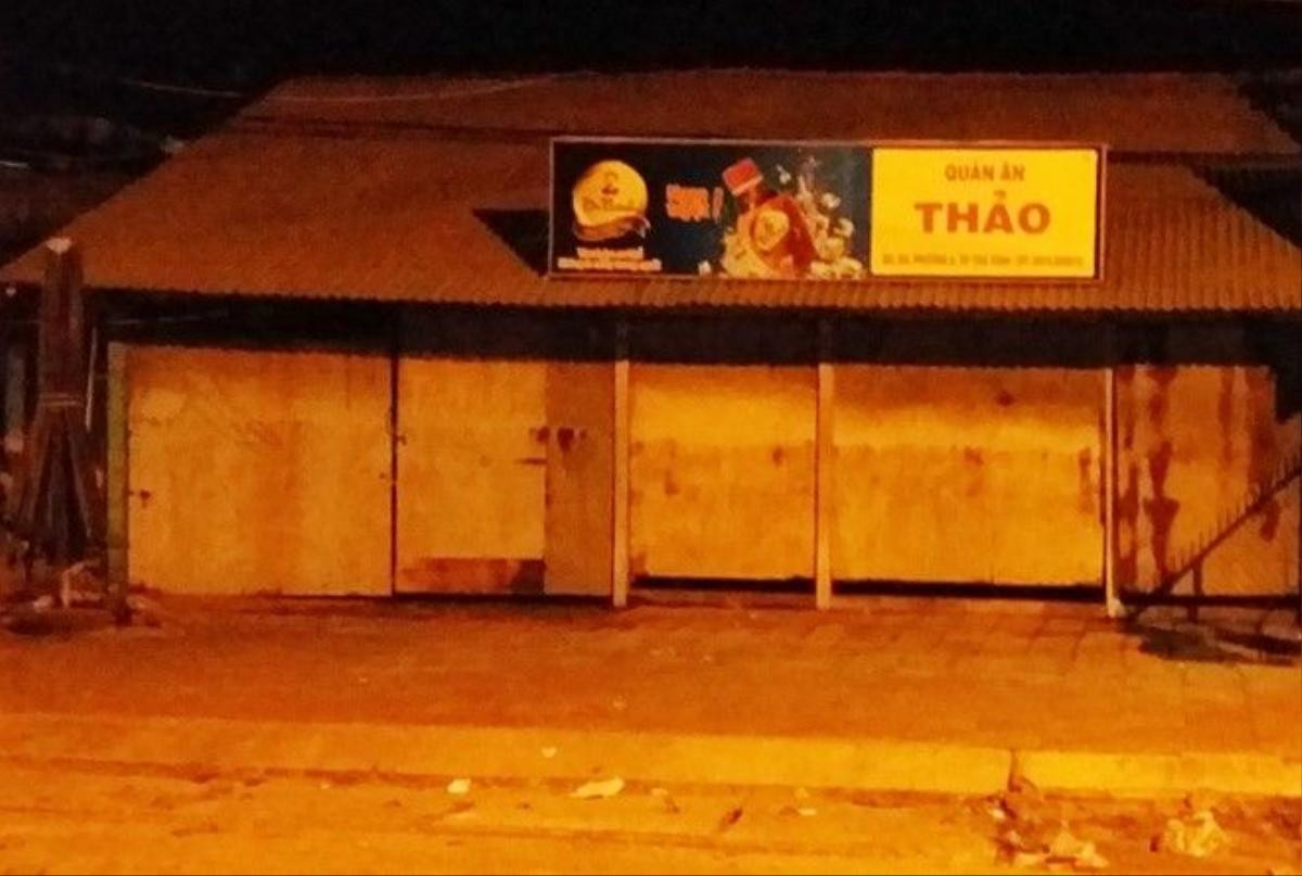 Quán ăn Thảo là nơi chị Đào (em chị Thảo) mua tờ vé số trúng giải độc đắc kiểu Mỹ từ người bán vé số dạo vào ngày 16/10. Ảnh: Việt Tường.