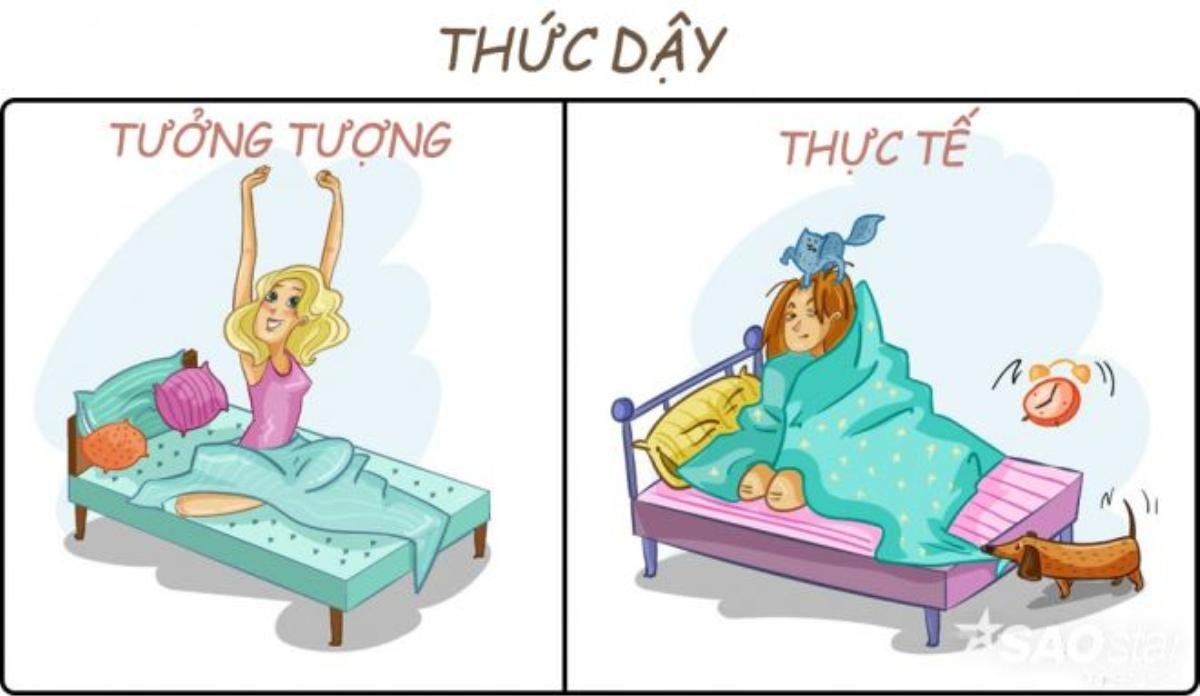 Kiểu thức dậy da dẻ mướt mát tóc tai gọn gàng chỉ "tồn tại" trong phim Hàn...