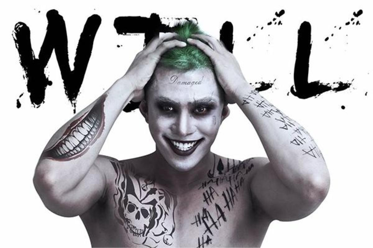 Will tự nhận năm nay là Halloween "lố" nhất cuộc đời anh khi hóa trang thành nhân vật Joker