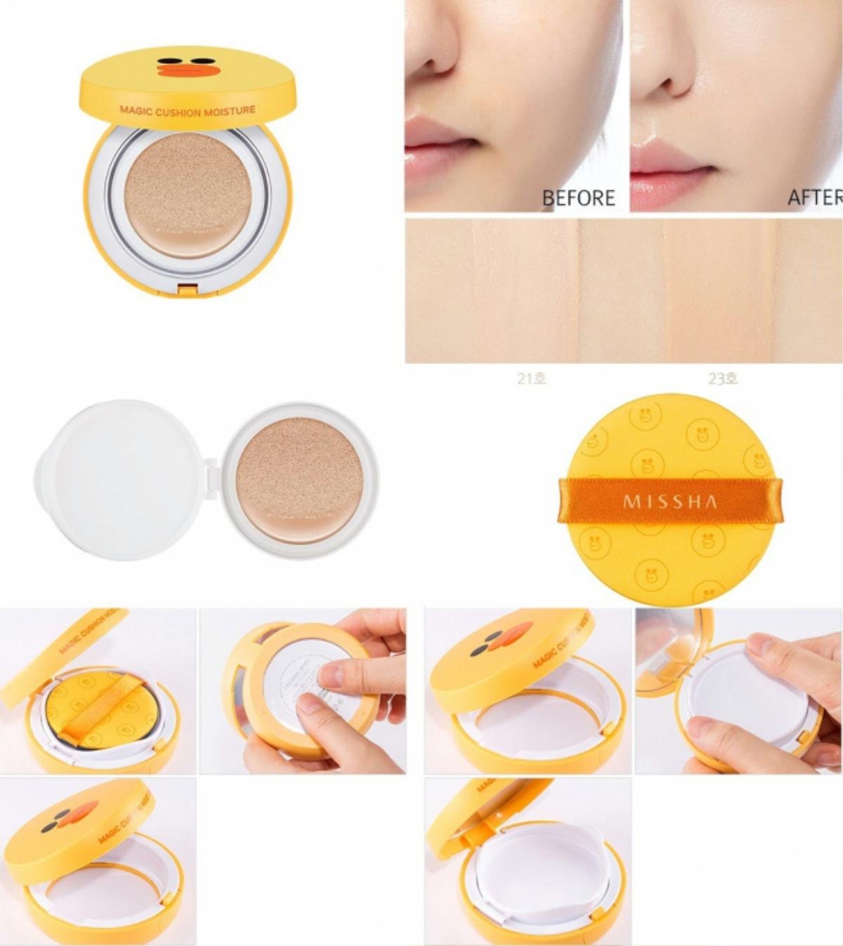 phan-nuoc-missha-magic-cushion-moisture-line-friends-spf-50-5