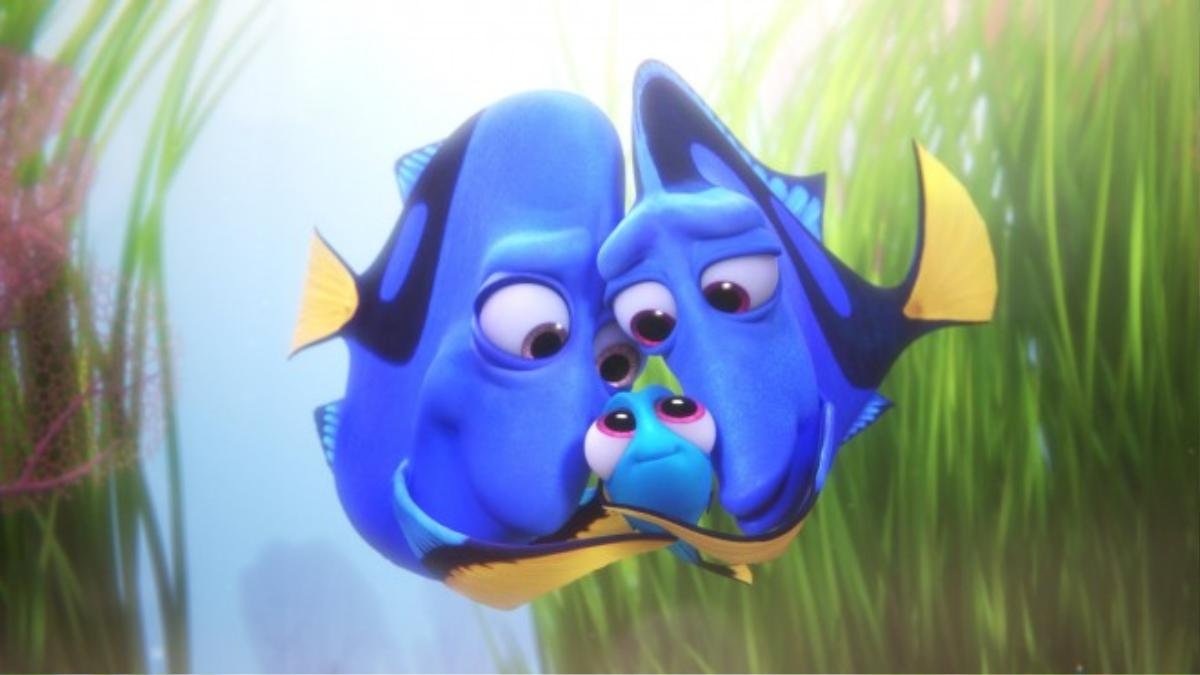 Finding Dory bị kẹt giữa 2 chiến binh quá mạnh.