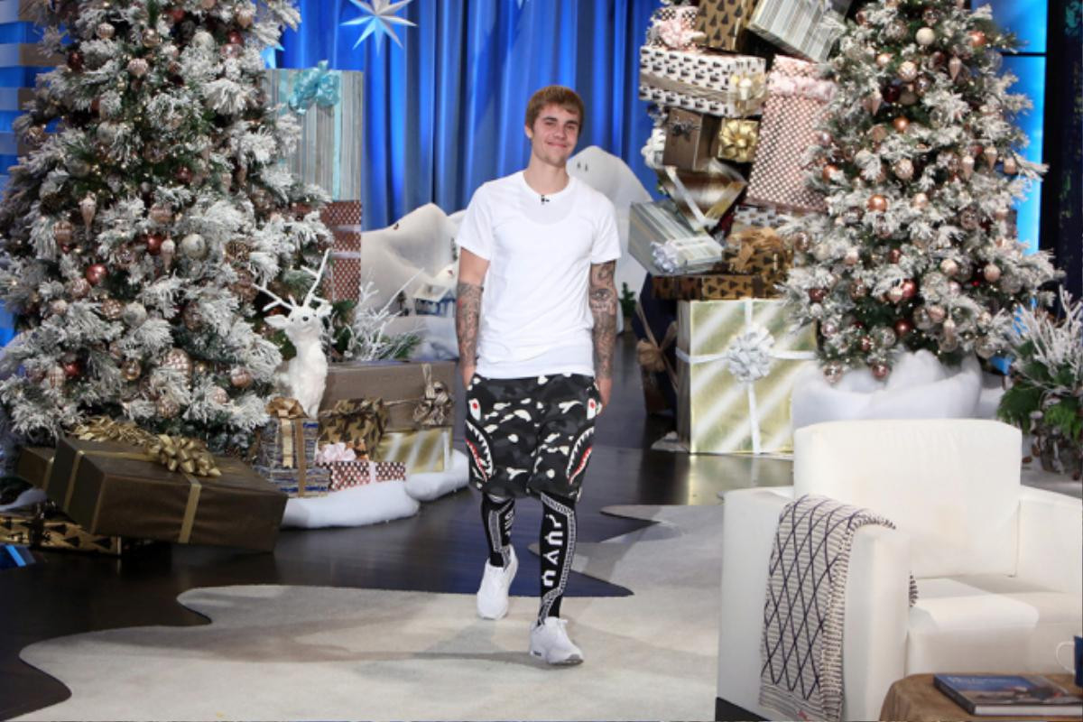 Justin Bieber xuất hiện trong chương trình The Ellen Show! 