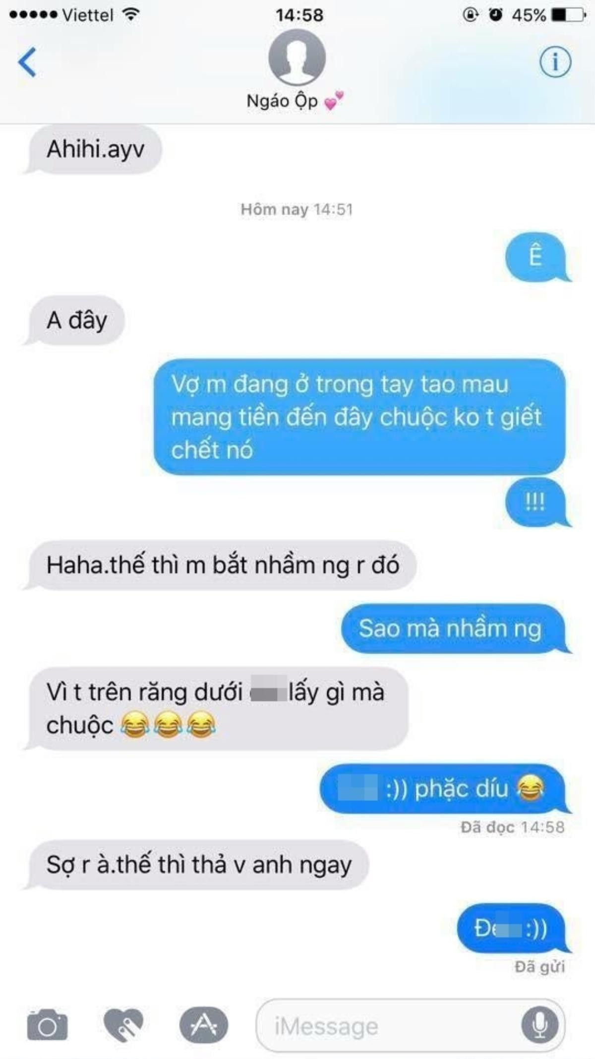 Thử nhầm người rồi em ơi!