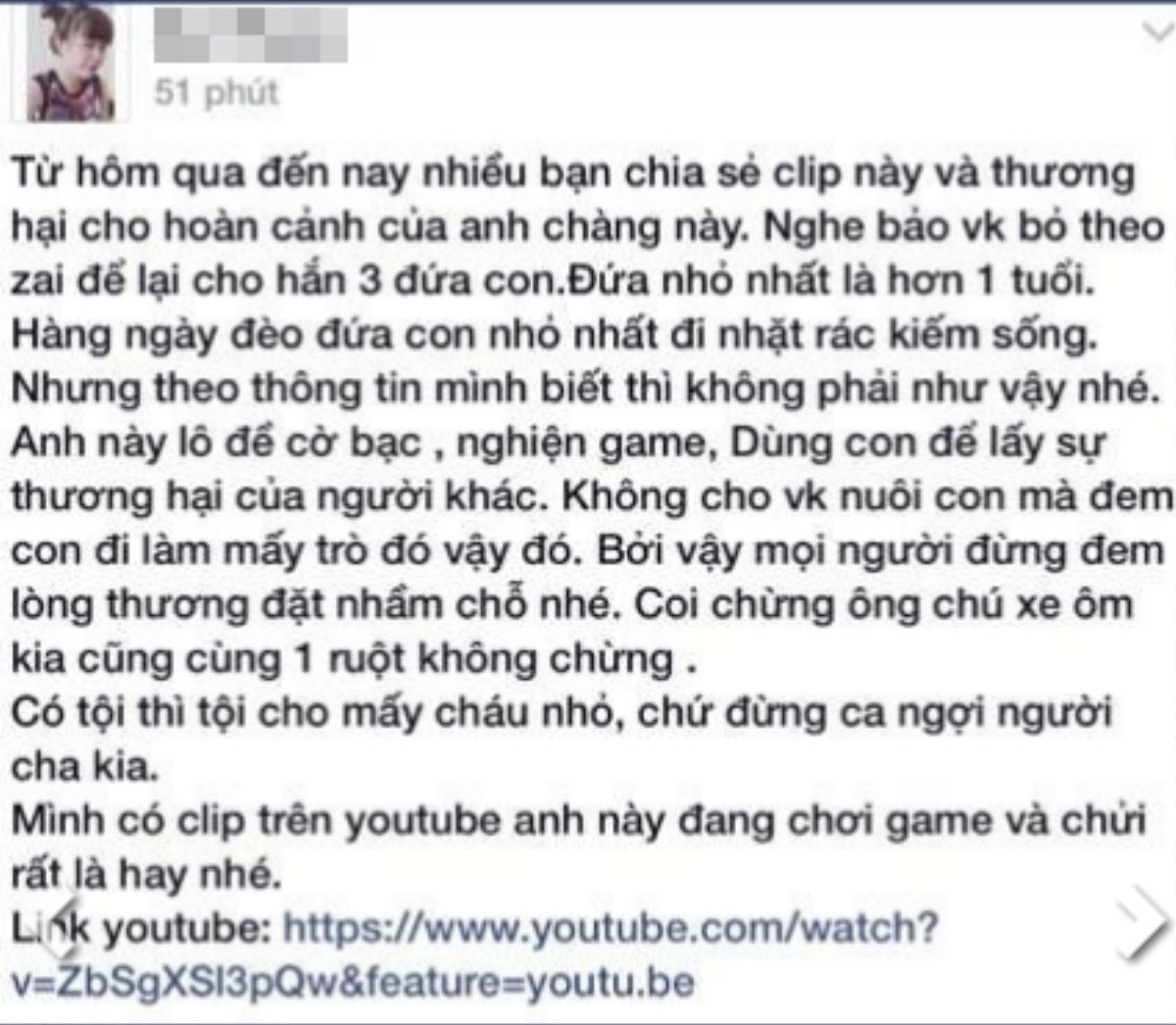 Ông bố địu con đi nhặt rác bị cư dân mạng tố vợ không hề bỏ đi Ảnh 5