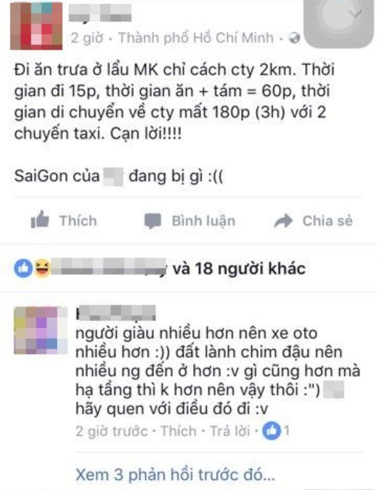 Đường phố Sài Gòn dạo này làm sao mà dân tình kêu than ầm ầm trên facebook thế? Ảnh 1