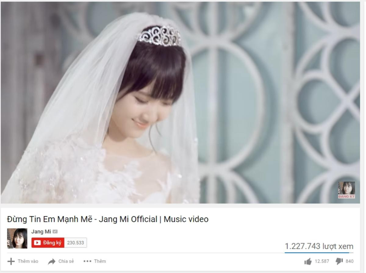 Chỉ sau ít ngày, MV debut của Jang Mi nhanh chóng 'đóng mác' triệu view Ảnh 3