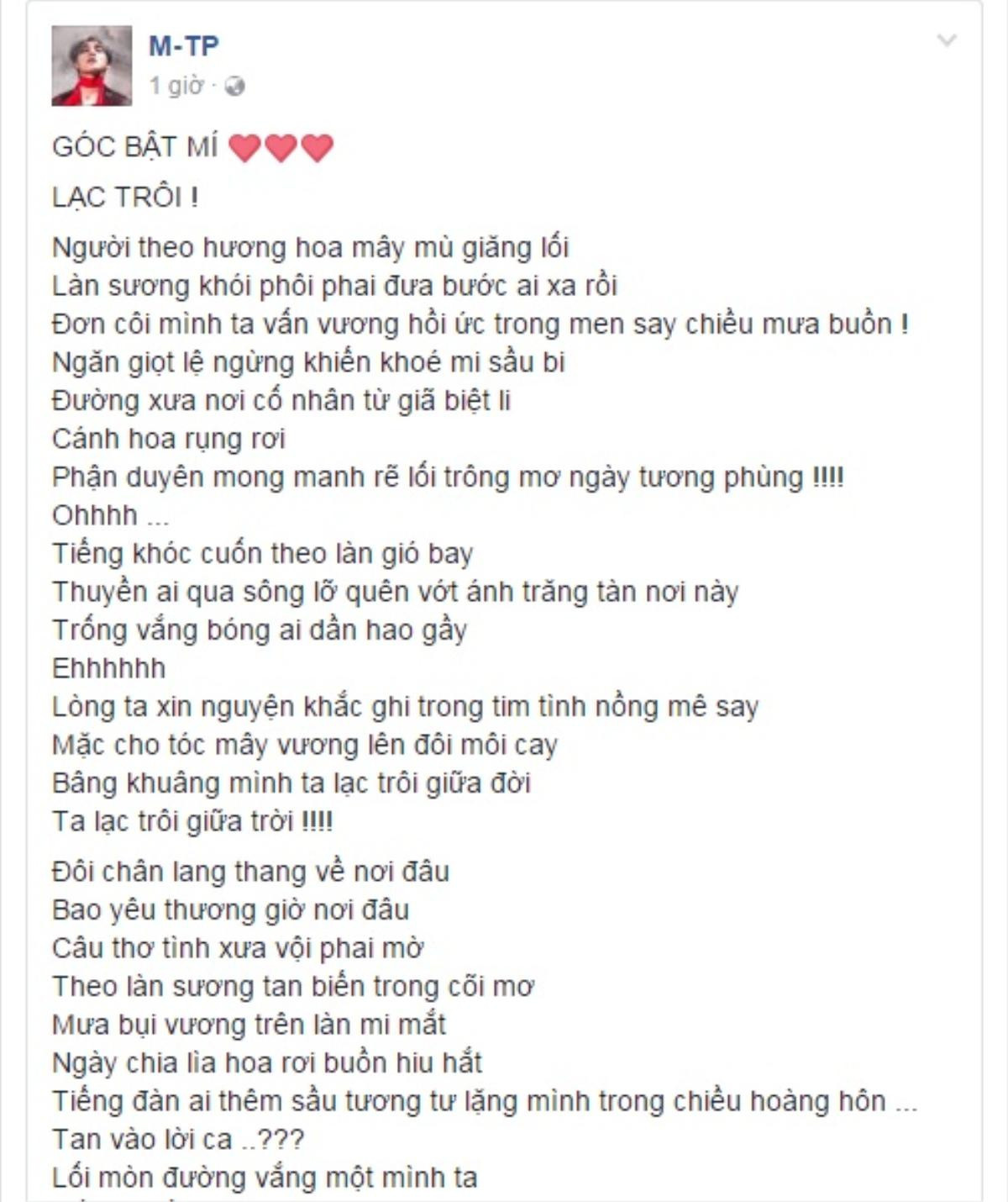 'Vài ngày nữa là Sơn Tùng hóa đại hiệp cô đơn lạc trôi giữa trời rồi!' Ảnh 1