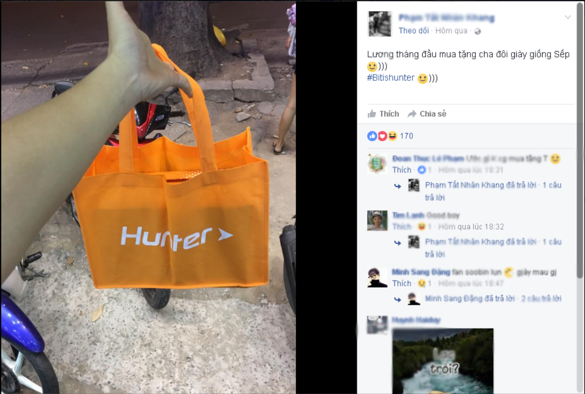 Sau khi sập web, cư dân Facebook lại 'rần rần check in' với Biti's Hunter Ảnh 3