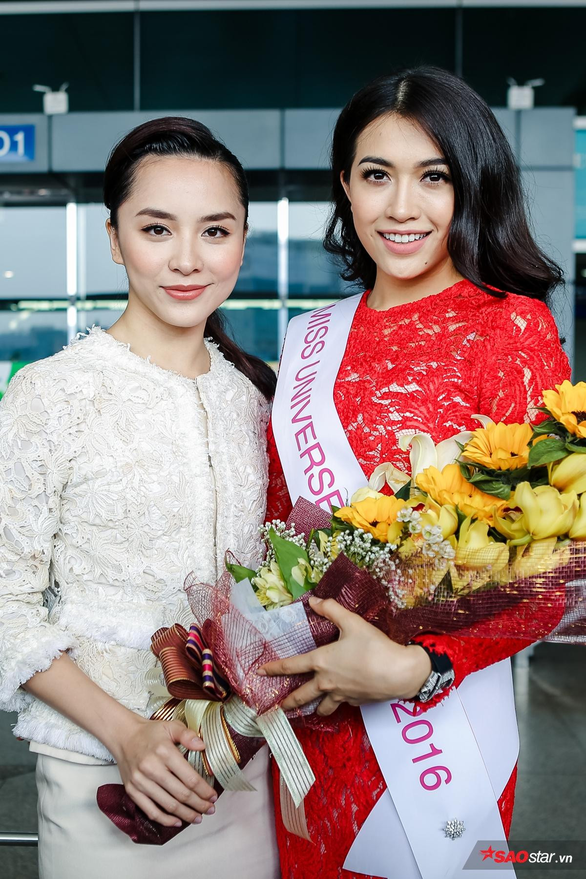 Phạm Hương rạng rỡ tiễn Lệ Hằng lên đường tham dự Miss Universe Ảnh 10