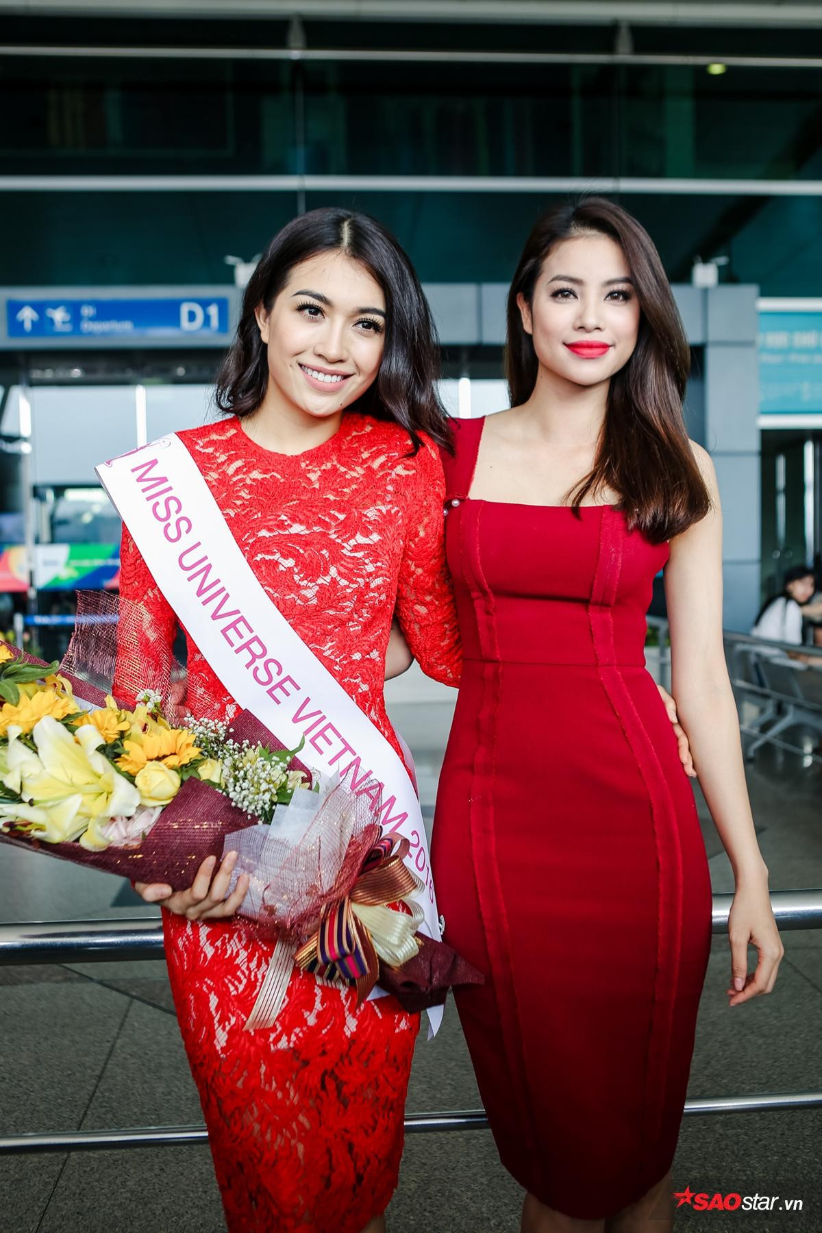 Phạm Hương rạng rỡ tiễn Lệ Hằng lên đường tham dự Miss Universe Ảnh 4