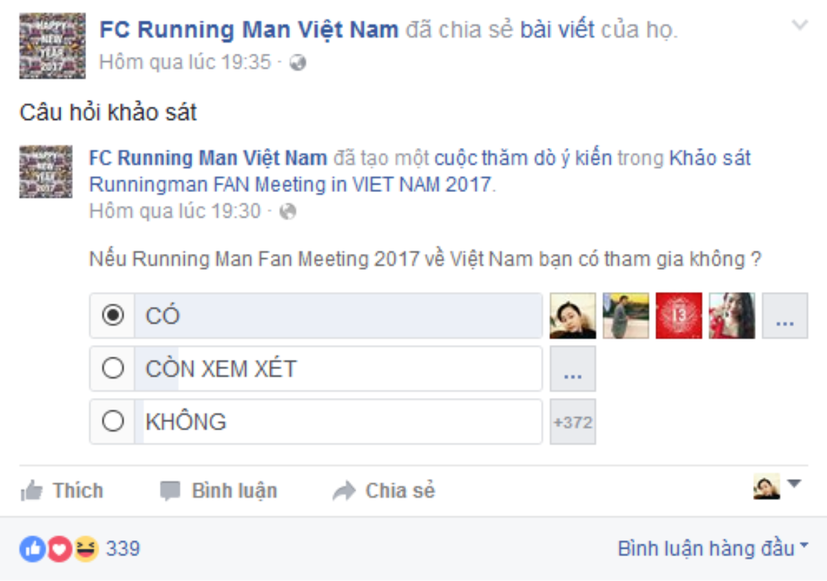 Fan Running Man rần rần trước thông tin sẽ có Fan Meeting tại Việt Nam Ảnh 3