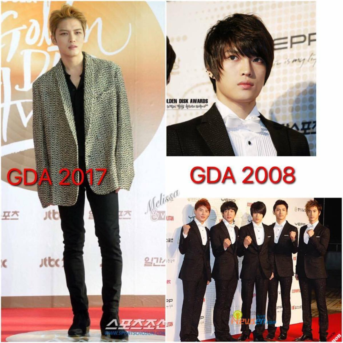 Jaejoong bất ngờ xuất hiện trên thảm đỏ 'Grammy Hàn': Sau 9 năm, chỉ còn 1 người lẻ bóng Ảnh 2