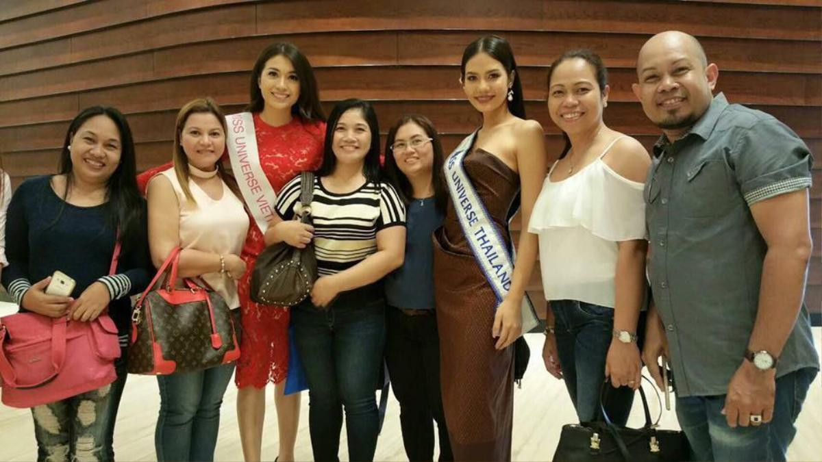 Vừa tới Philippines, Lệ Hằng đã ghi điểm tại Miss Universe Ảnh 8