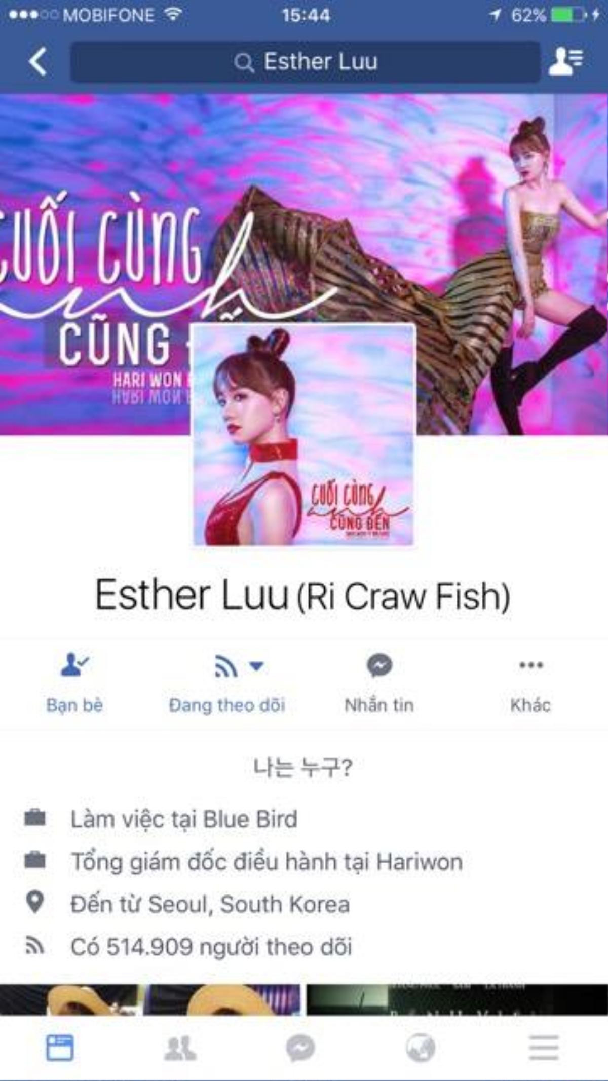 Hari Won tá hỏa phát hiện bị ông xã Trấn Thành 'hack' Facebook Ảnh 2