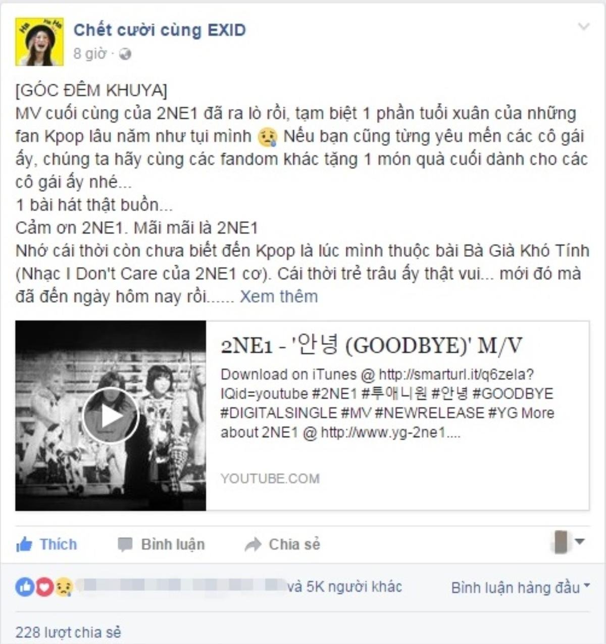 Tạm biệt 2NE1: Cộng đồng Kpop fan cùng chung tay kêu gọi làm nên 'điều kỳ diệu' Ảnh 1