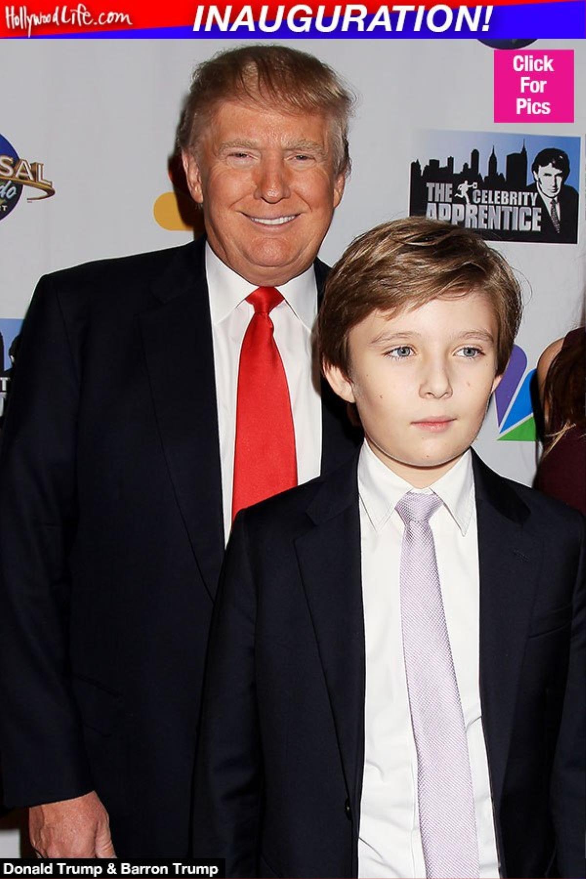 Rụng tim với hành động đáng yêu của cậu út Barron Trump khi bố kí sắc lệnh ở Nhà Trắng Ảnh 2