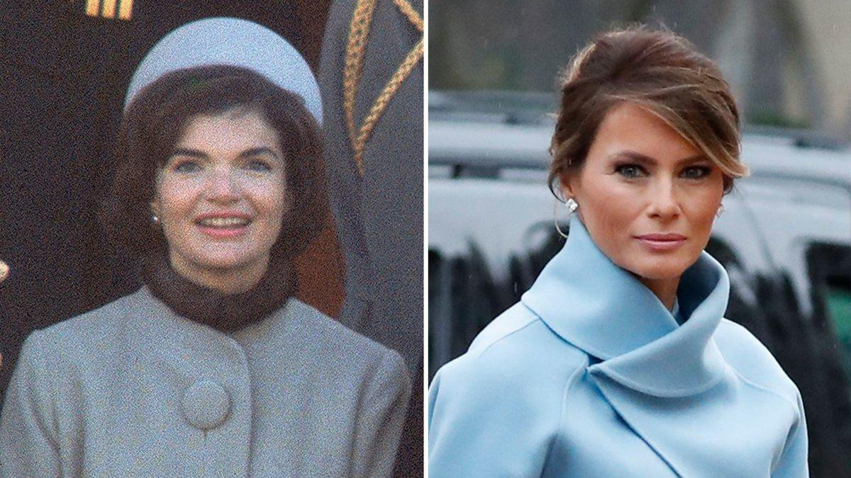 Bộ váy xanh của phu nhân Melania Trump là cả một ẩn ý! Ảnh 2