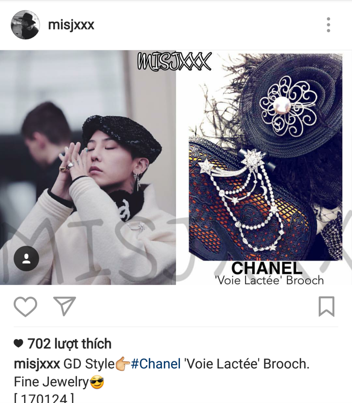 G-Dragon diện phụ kiện nghìn đô, mặt không cảm xúc xem trình diễn Chanel Fashion show Ảnh 5