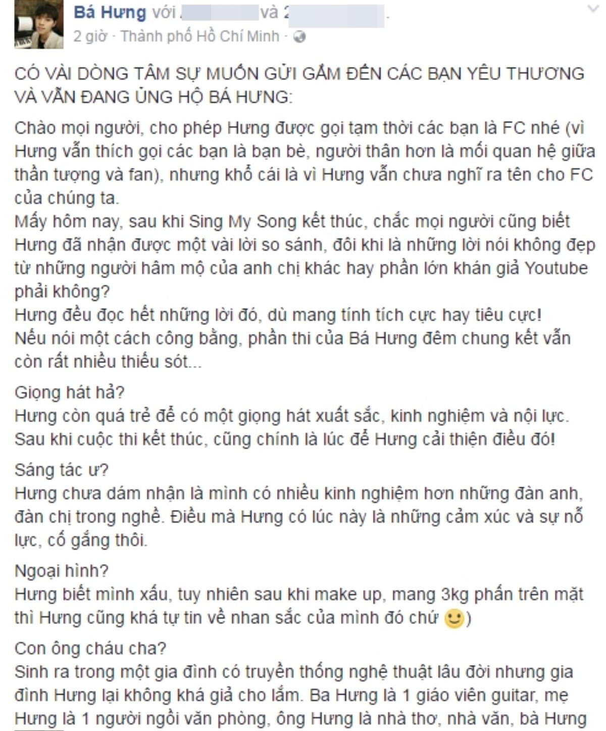 Hậu chung kết, Cao Bá Hưng viết tâm thư: 'Mượn sự nổi tiếng của người đã khuất để trục lợi là bất kính với tổ tiên' Ảnh 3