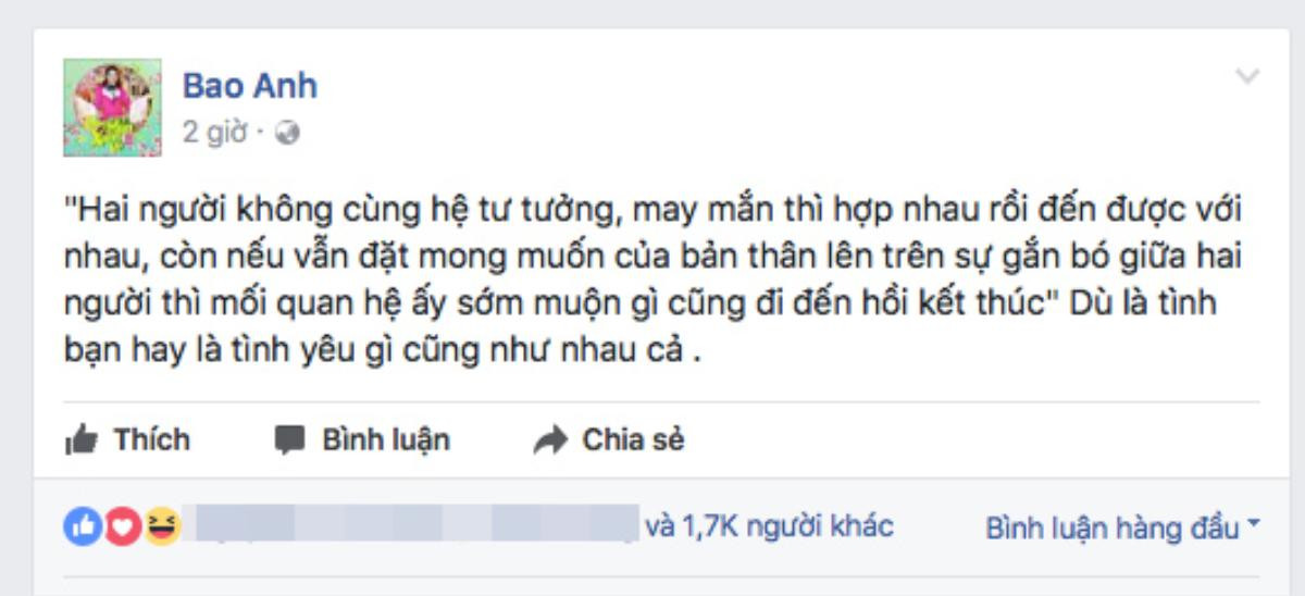 Hết năm rồi, Bảo Anh - Hồ Quang Hiếu vẫn bóng gió chê trách nhau? Ảnh 3