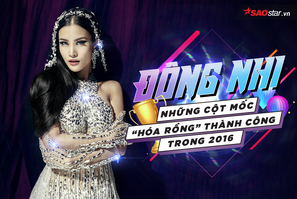 Infographic: Đông Nhi và những cột mốc 'hóa rồng' thành công trong năm 2016 Ảnh 1