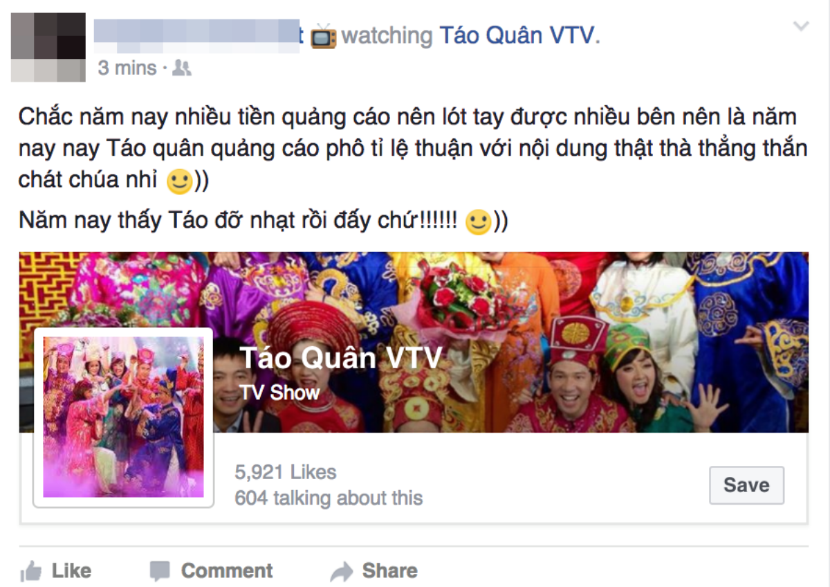 'Quảng cáo quá phô!' - Táo Quân 2017 mới phát sóng đã vấp phải phản ứng dữ dội từ cư dân mạng Ảnh 3