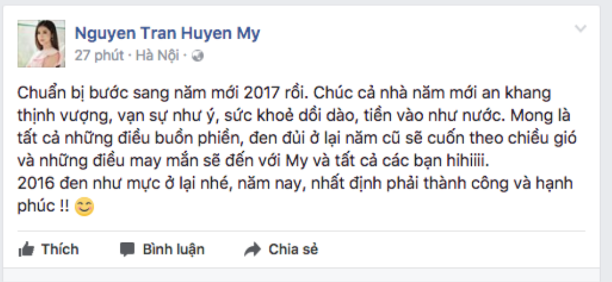 Sao Việt rộn ràng gửi lời chúc mừng năm mới Ảnh 14