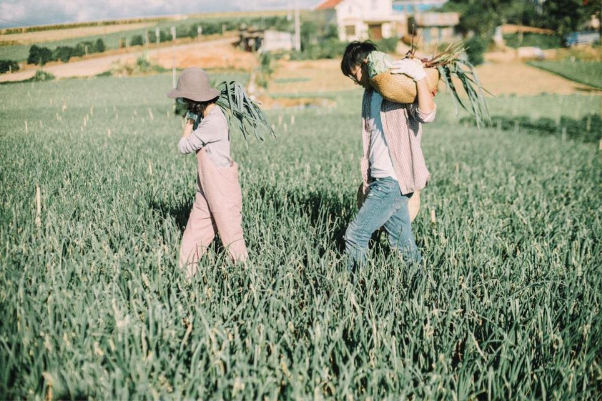 Chụp ở vườn rau thôi mà cũng được bộ ảnh cưới đẹp mê hồn đến thế này Ảnh 6