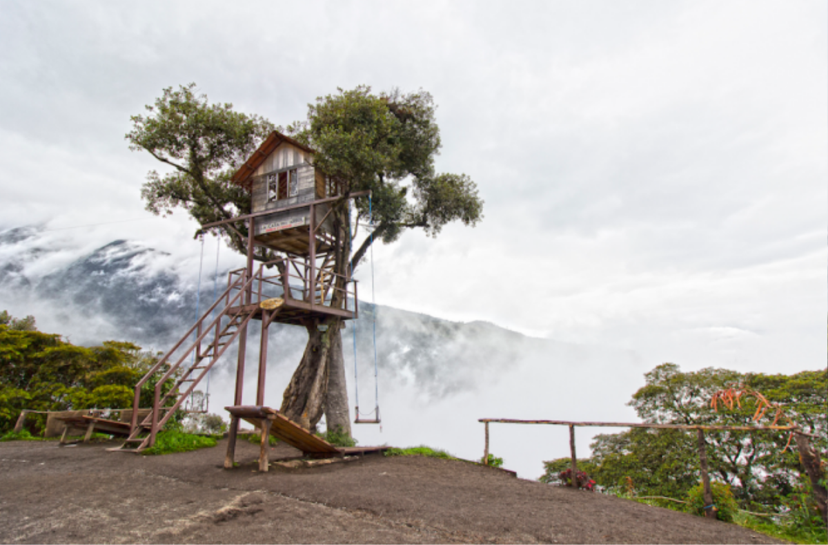 Xích đu nơi tận cùng thế giới ở Ecuador Ảnh 10